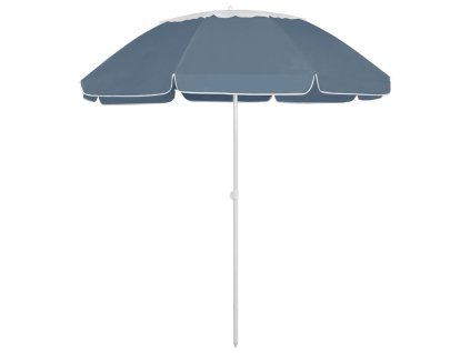 Plážový slunečník modrý 300 cm 314716