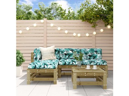 5dílná zahradní sedací souprava impregnovaná borovice 3186556