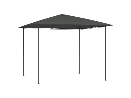 Altán 3 x 3 x 2,6 m antracitový 160 g/m² 313610