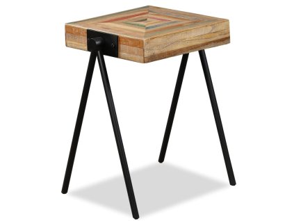 Odkládací stolek masivní recyklovaný teak 245408