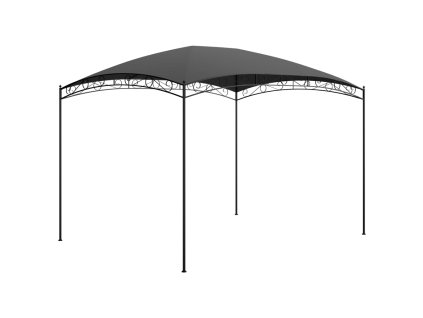 Altán 3 x 4 x 2,65 m antracitový 180 g/m² 313911