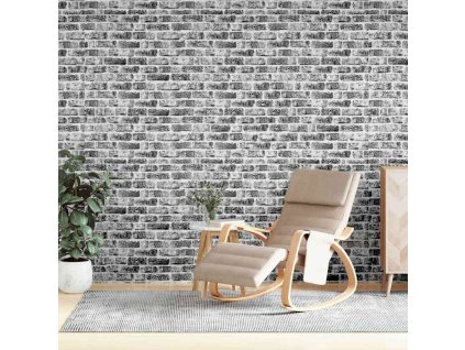 3D nástěnné panely design tmavě šedé cihly 10 ks EPS 147200