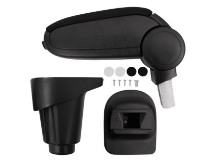 Loketní opěrka do auta černá 14 x 35 x (37–53) cm ABS 154669