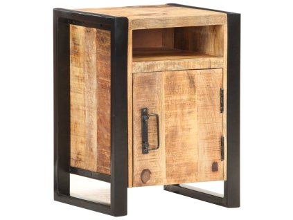 Noční stolek 40 x 35 x 55 cm masivní mangovníkové dřevo 321567