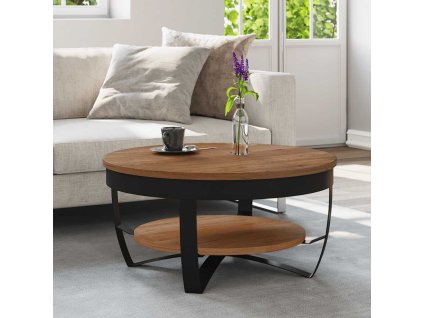 Konferenční stolek 65 x 65 x 32 cm masivní akáciové dřevo 289616