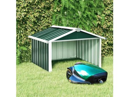 Přístřešek pro robotickou sekačku 92x97x63 cm pozinkovaná ocel 150907