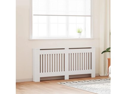 Kryt na radiátor bílý MDF 172 cm 244340