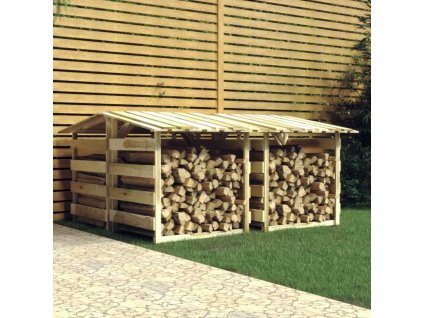 Pergoly se střechou 4 ks 100x90x100 cm impregnovaná borovice 3096646