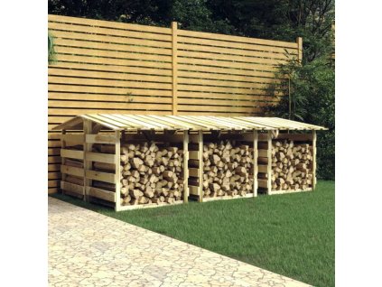 Pergoly se střechou 6 ks 100x90x100 cm impregnovaná borovice 3096647