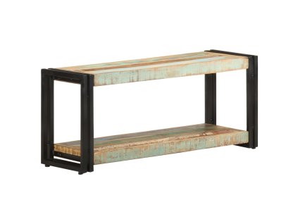 TV stolek 90 x 30 x 40 cm masivní recyklované dřevo 321979