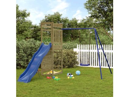 Dětské hřiště na zahradu impregnované borové dřevo 3157005