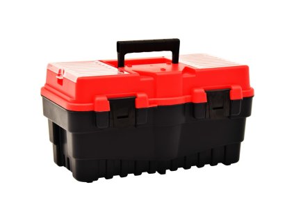 Box na nářadí plast 462 x 256 x 242 mm červený 146269
