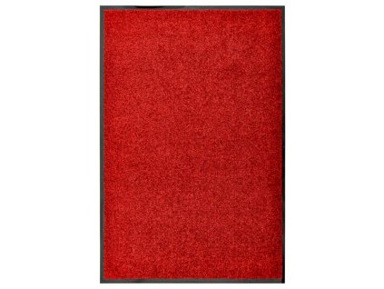 Rohožka pratelná červená 60 x 90 cm 323422