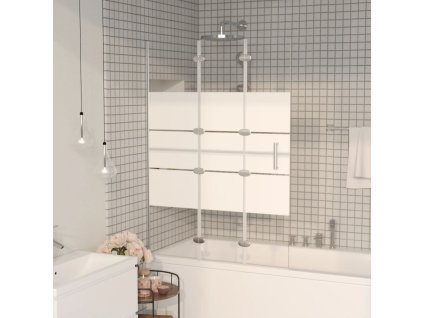 Skládací sprchový kout ESG 100 x 140 cm bílý 150738