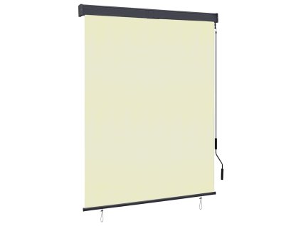Venkovní roleta 140 x 250 cm krémová 145971