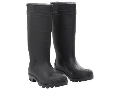 Holínky černé velikost 40 PVC 137589