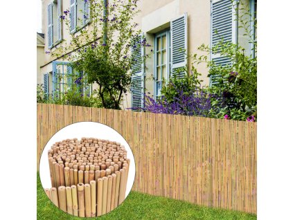 Bambusový plot 300 x 100 cm 142683