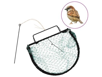 Past na ptáky zelená 30 cm ocel 155265