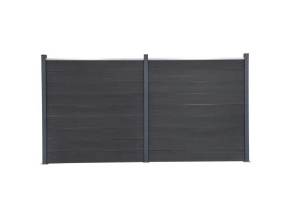 Sada plotových dílců šedá 353 x 186 cm WPC 3211831