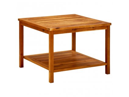 Konferenční stolek 60 x 60 x 45 cm masivní akáciové dřevo 316403