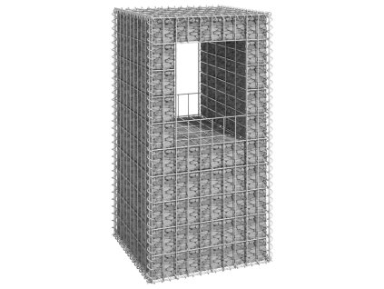 Gabionový sloupek 50 x 50 x 100 cm železo 151268
