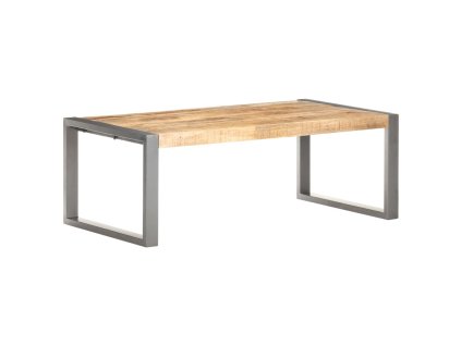 Konferenční stolek 110 x 60 x 40 cm hrubé mangovníkové dřevo 321556