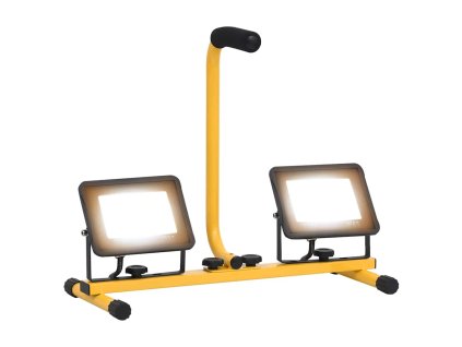 LED reflektor s rukojetí 2 x 30 W teplé bílé světlo 149645