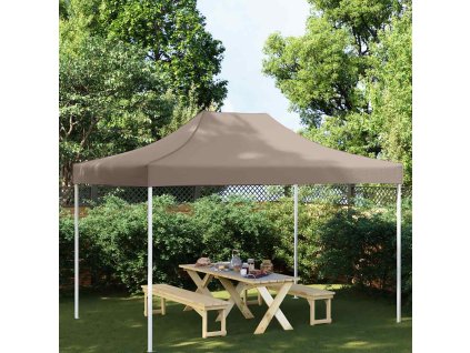 Střecha k party stanu 4 x 3 m taupe 270 g/m² 315356