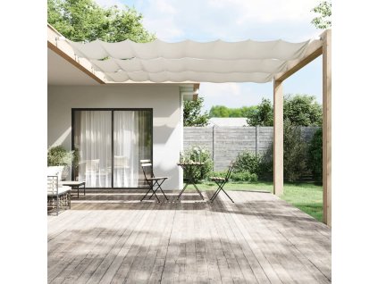 Vertikální markýza bílá 100 x 1 200 cm oxfordská látka 148163