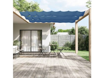 Vertikální markýza modrá 60 x 1 000 cm oxfordská látka 148449