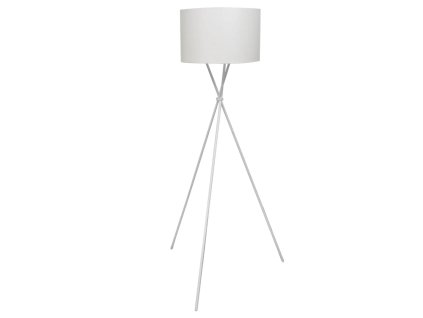 Stojací lampa s vysokým stojanem bílá 240902