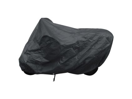 Plachta na motorku - polyester - šedá 210164