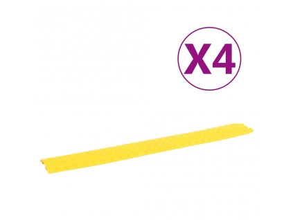 Kabelové mosty 4 ks 98,5 cm žluté 150969