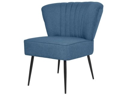 Koktejlová židle zelená textil 244098