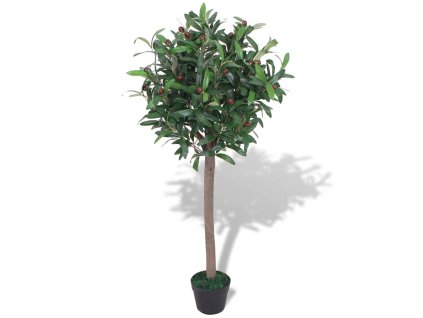 Umělá rostlina vavřín s květináčem 120 cm zelený 244453