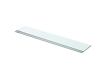 Policové desky 2 ks sklo čiré 70 x 12 cm 3051567