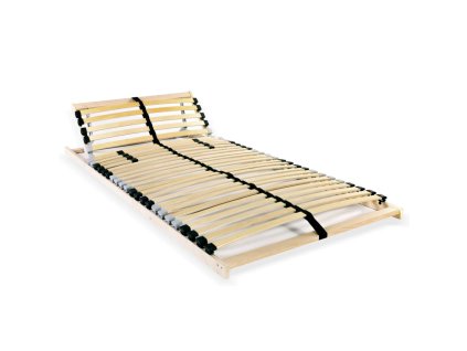Lamelový rošt postele s 28 lamelami 7 zón 90 x 200 cm 246451