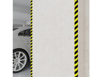 Chrániče rohů 2 ks žlutočerné 4 x 3 x 100 cm PU 153099