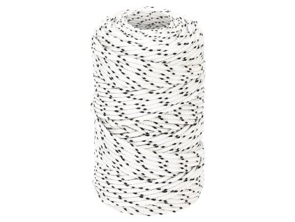 Splétané lodní lano bílé 2 mm x 100 m polyester 152743