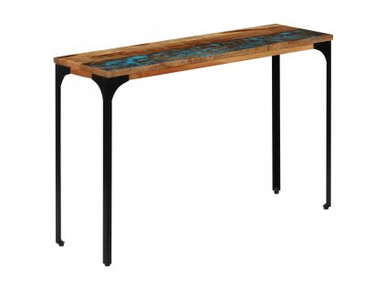 Konzolový stolek 120 x 35 x 76 cm masivní recyklované dřevo