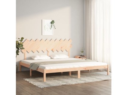 Rám postele 200 x 200 cm masivní dřevo 3104888