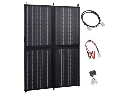 Skládací solární nabíječka 100 W 12 V 92002