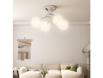 Stropní svítidlo s drátěnými stínidly pro 4 LED G9 337906