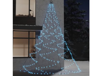Nástěnný stromek s kovovým hákem 720 LED diod studená bílá 5 m 328645