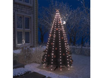 Světelná síť na vánoční stromek s 250 LED diodami 250 cm 51280
