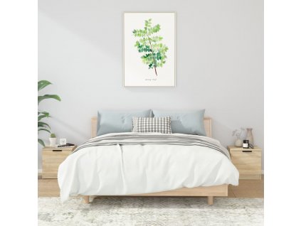 Noční stolky 2 ks dub sonoma 40 x 39 x 40 cm 811203