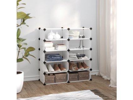 Botník průhledný 84 x 32 x 88,5 cm PP 340567