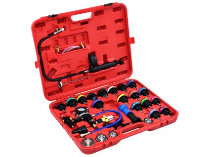 28dílný chladící systém a tlakový tester chladiče 210533