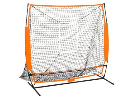 Tréninková síť pro baseball černá 174 x 76 x 158,5 cm 93362