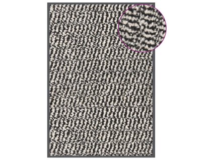 Rohožka všívaná 40 x 60 cm světle hnědá 326943